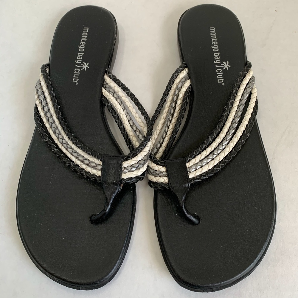 MONTEGO BAY CLUB, WOMENS, SZ 8.5, Sandals (EUC)